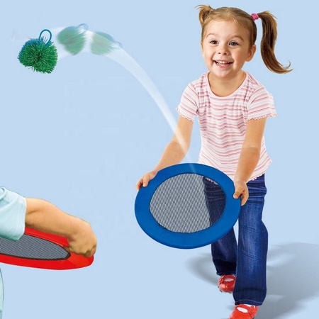 Gra paletki zręcznościowa catch ball gra rzucaj łap paletki + piłka badminton nowoczesny dysk do gry rakiety